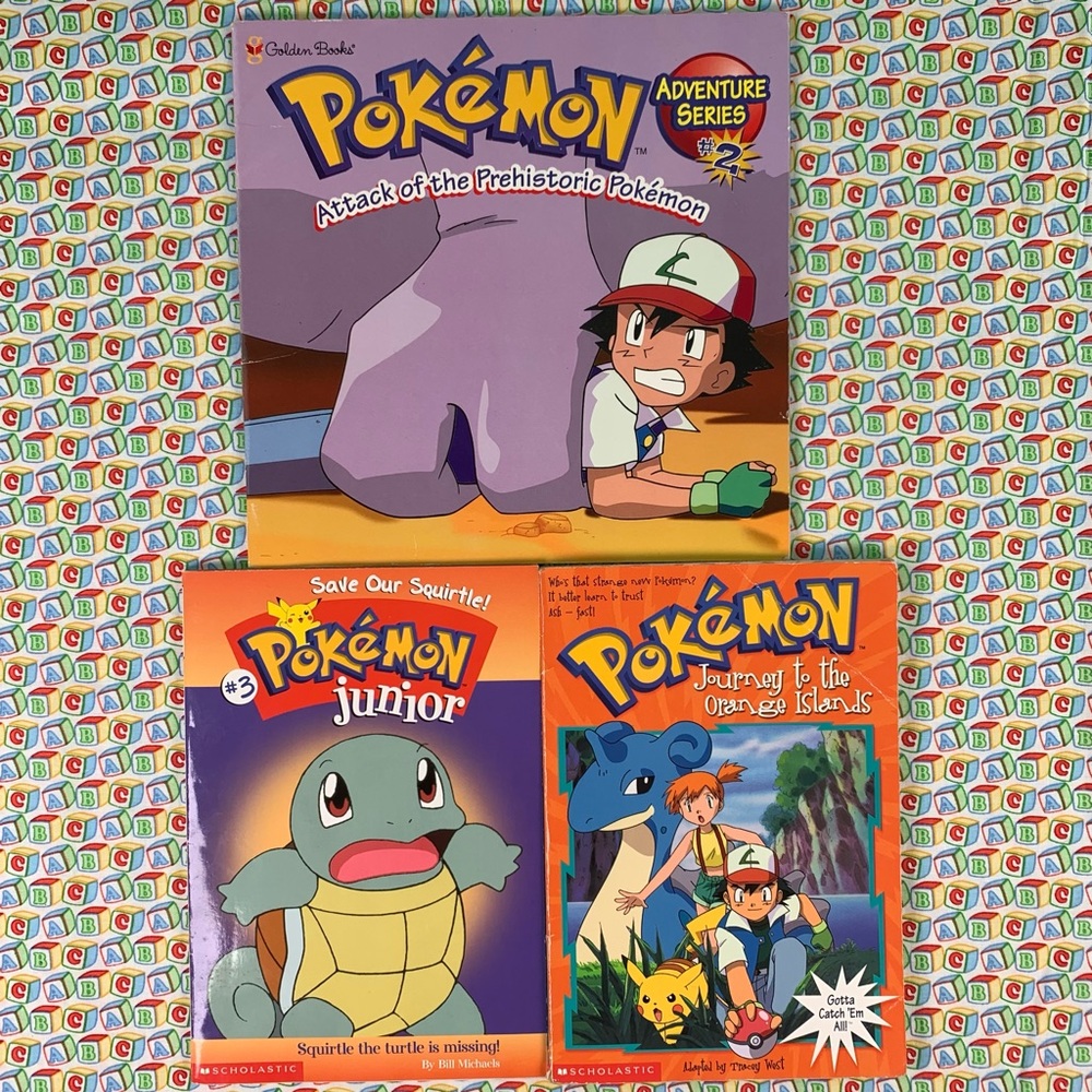 Pokemon Adventure Books.